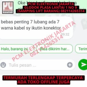 conector cb 7pin plus kabel 1/2meter plus pasang