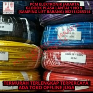 kabel cable awg18 18awg awg 18 b besar 50m 50meter 50 meter 1 roll