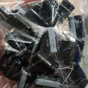 elco elko 2200uf 2200 uf 25v 25volt 25 volt nichicon asli ori original