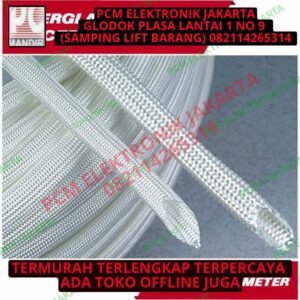 Selongsong Kabel Tahan Panas ( Fiberglass Sleeving ) 25 mm 25mm