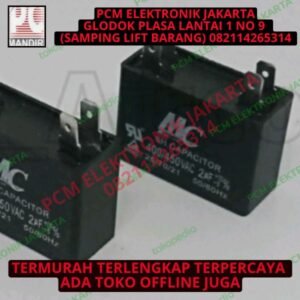 kapasitor capacitor ac 2uf 2 uf 450volt 450v 450vac 450 vac kotak mc