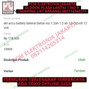 aki accu battery baterai batrai voz 1.2ah 1.2 ah 12v 12volt 12 volt