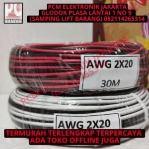 kabel awg2x20 awg 2x20 30meter 30m