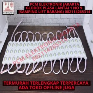 LAMPU LED MODULE STRIP SAMSUNG 3 MATA WARNA PUTIH WATERPROOF