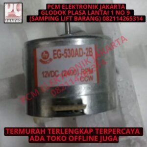 dinamo dc motor 12volt 12 volt 12v ccw eg 530ad 2b