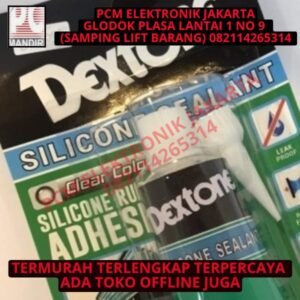 LEM DEXTONE SILICONE SEALENT BESAR / LEM KACA BENING 70GR