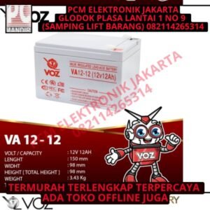 Aki accu Battery Baterai VOZ 12v 12Ah AKI UPS 12volt 12 volt 12 Ah