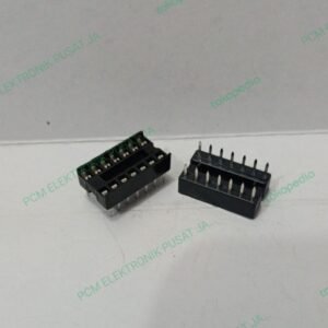 1886 soket socket kaki ic dip 14p 14pin 14kaki 14 pin kaki 2x7
