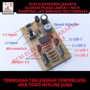 Modul Led flasher M2 strobo 6 mode kedip