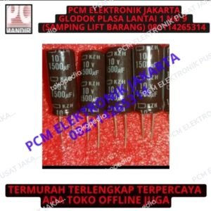 elco elko 1500uf 1500 uf 10v 10volt 10 volt nippon chemicon asli