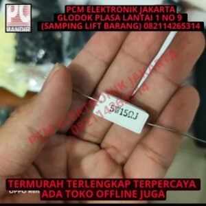 grosir resistor 5w 5watt 5 watt 15r 15ohm 15 ohm