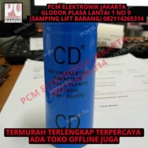 kapasitor starting 250uf 125v 125volt 125 volt 250 uf mfd 250mfd cd