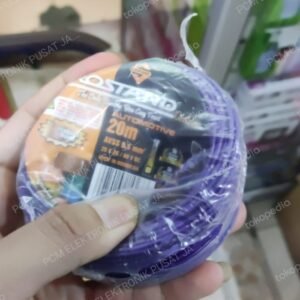 kabel automltive bintik 0.5mm 0,5mm 0.5 0,5 mm 20 meter rostand ungu