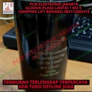 kapasitor starting 108-130uf 250v 250volt 250 volt 130 uf mfd nobby