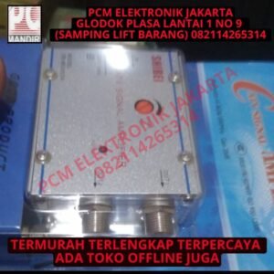 catv signal amplifier shibei booster 2 way channel asli ori original