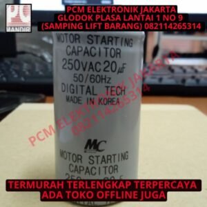 kapasitor capacitor ac starting mc 20mfd 20uf 20 mfd uf 250vac 250v