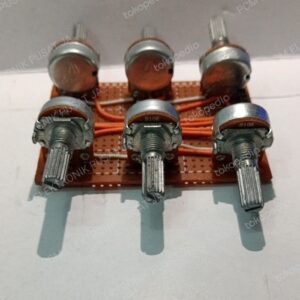 2114 rangkaian 6 potensio 10k plus pcb sudah jadi