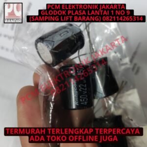 elco elko 22uf 22 uf 450v 450volt 450 volt rubycon rubicon asli