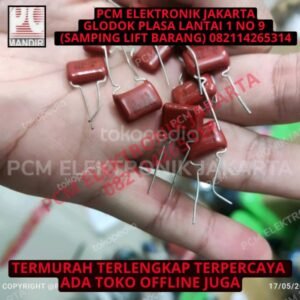 kapasitor capacitor milar 223 22nf 22 nf 630v 630volt 630 volt asli