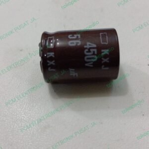 1442 elco elko 56uf 56 uf 450v 450volt 450 volt nippon chemicon asli