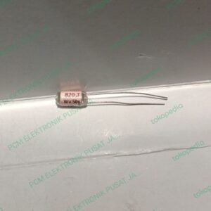 1918 kapasitor capacitor kertas 820 pf mkp multilayer 821 820j paper