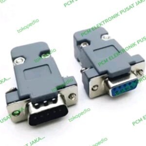 connector db9 db 9 male female+cover 1set pin rs232 socket serial port