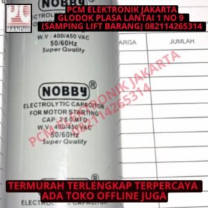 kapasitor capacitor starting nobby 250mfd 250uf 250 uf mfd 450vac 450v