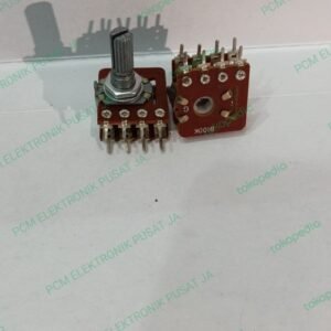 1678 potensio pot stereo ct klik rotary rotari b100k b 100k 8pin kaki