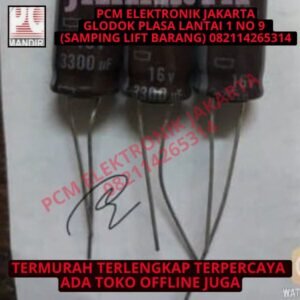 kapasitor capacitor elco 3300uf 16V / 3300 uf 16 V / 3300 16v
