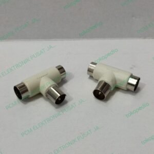 1782 connector konektor jack jek jak jeck T antena antenna tv plastik