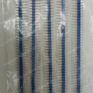1415 tulang ikan pin header male jarum 1x40 1*40 1 x 40 biru blue
