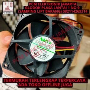 cooling fan kipas pendingin merk nidec brushless high speed 12v 9cm
