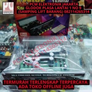 kit active speaker subwoofer bali 1500w sanken mp3 bluetooth bt