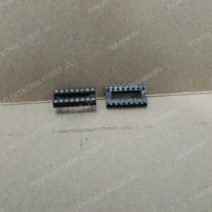 7972 socket soket ic pin bulat round hole 16p 16 kaki 2x8 china idp