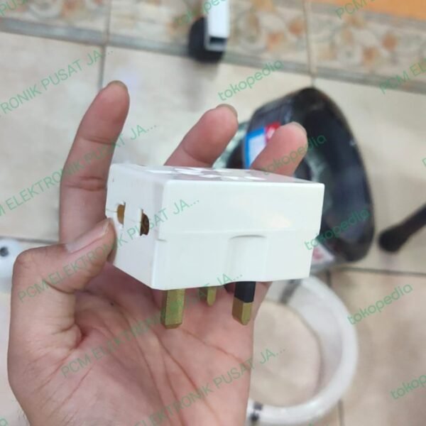 T colokan listrik colokan stecker steker 3 ke multi cabang