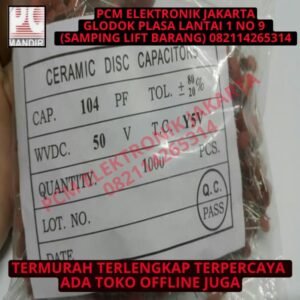 kapasitor capacitor keramik Ceramic 104 100nf 100 nf 50V Per 1000pcs