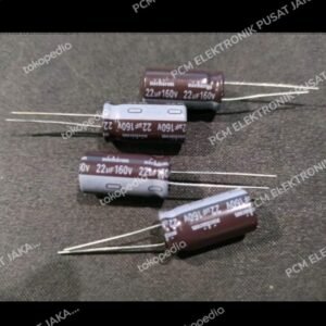 elco elko 22uf 22 uf 160volt 160 volt 160v nichicon jepang
