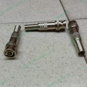 1655 jack jeck kepala konektor bnc male buntut per besi nikel