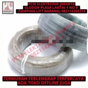 kabel speaker 2x50 tranparant 2*50 transparan 50m 50meter 50 meter rol