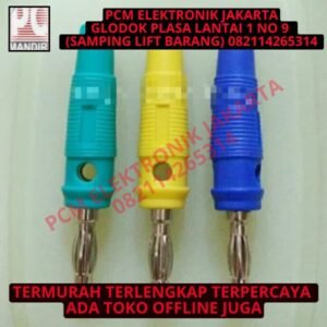 jack banana buntut karet taiwan biru kuning hijau - Biru