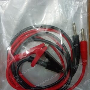 1149 kabel banana to buaya bagus full isolated protected high voltage