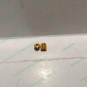 2652 gear gigi roda buat motor dynamo dc tamiya besi gold emas