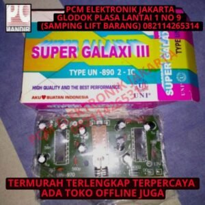 kit megabass mega bass super galaxy iii un890 2 ic uni