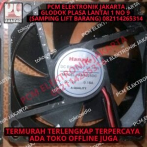 exhaust fan kipas pendingin hanaya 12v 12volt 12 volt 8cm 8 cm 8x8