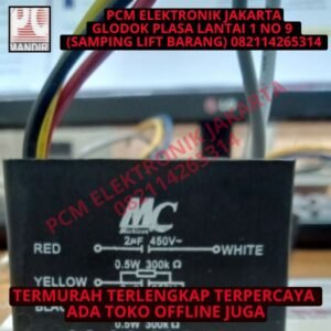 kapasitor kipas angin 5 kabel 5kabel 2uf+3uf+2.5uf kotak mc taiwan