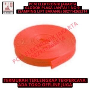 Heatshrink Merah Ecer 8 mm @ 1 meter ( Selongsong Bakar )