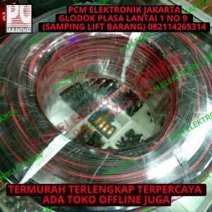 kabel awg24x2 awg2x24 awg 2x24 24x2 serabut putih w merah hitam 600m