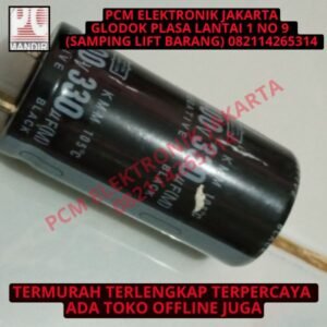 elco elko 330uf 330 uf 400v 400volt 400 volt nippon chemicon asli