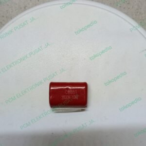 1810 kapasitor capacitor milar mylar merah 104j2000v 104 2kv 2000v