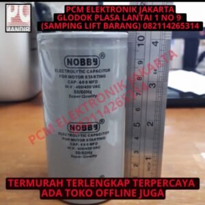 kapasitor Starting 400uf 450v 450volt 450 volt 400 uf mfd 400mfd nobby